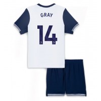 Tottenham Hotspur Archie Gray #14 Domáci Detský futbalový dres 2024-25 Krátky Rukáv (+ trenírky)